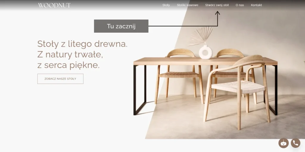 Zobacz, jak działa intuicyjny konfgurator od Woodnut!
