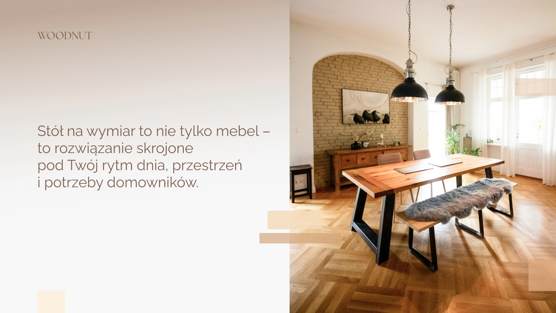 Stół na wymiar