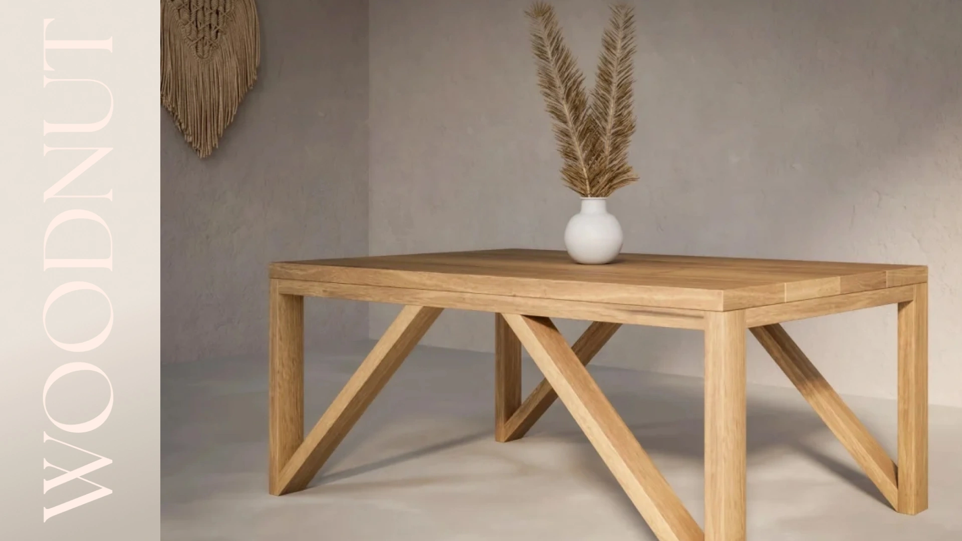 stół dla dużej rodziny Woodnut 