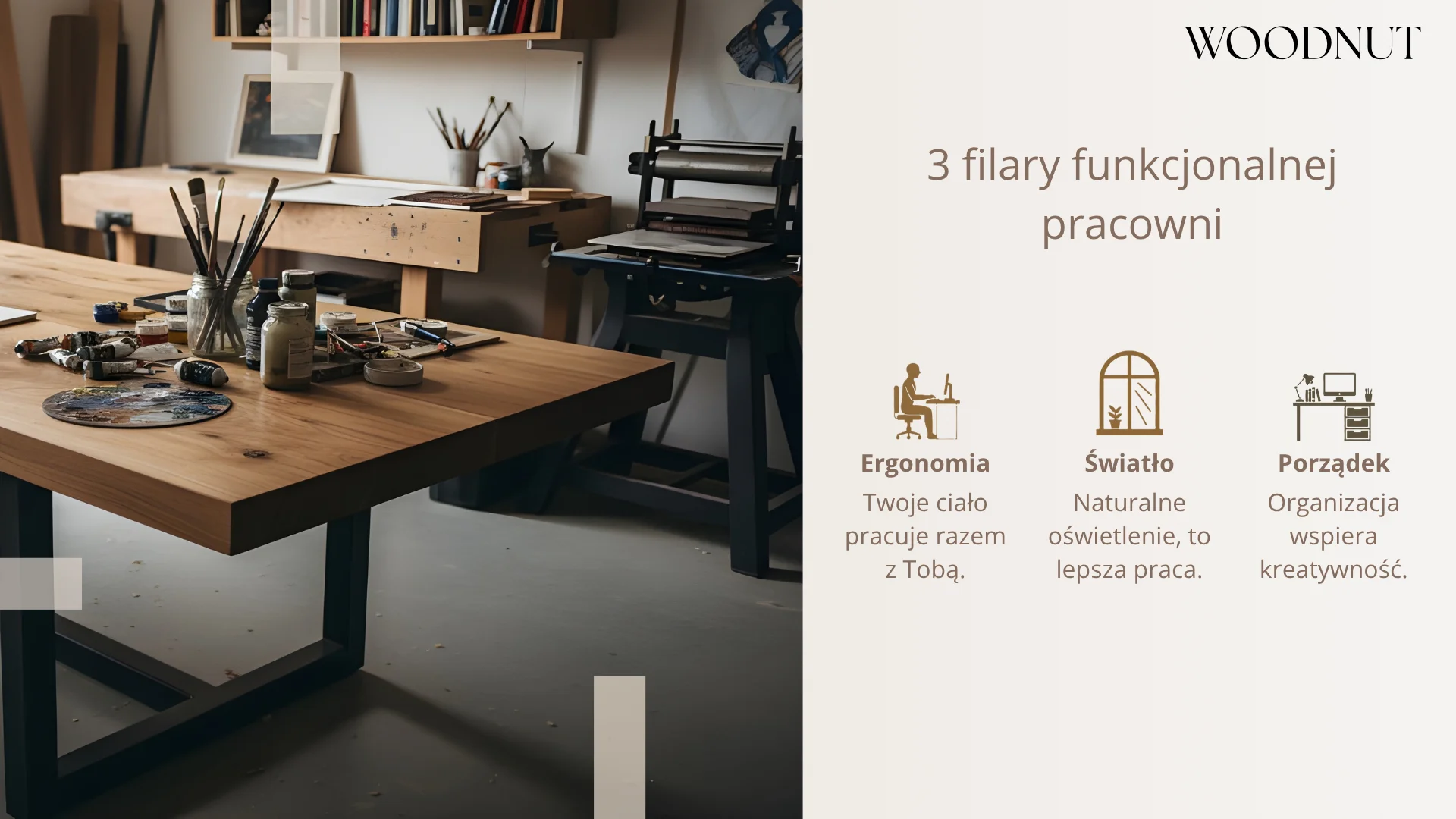 3 filary funkcjonalnej pracowni