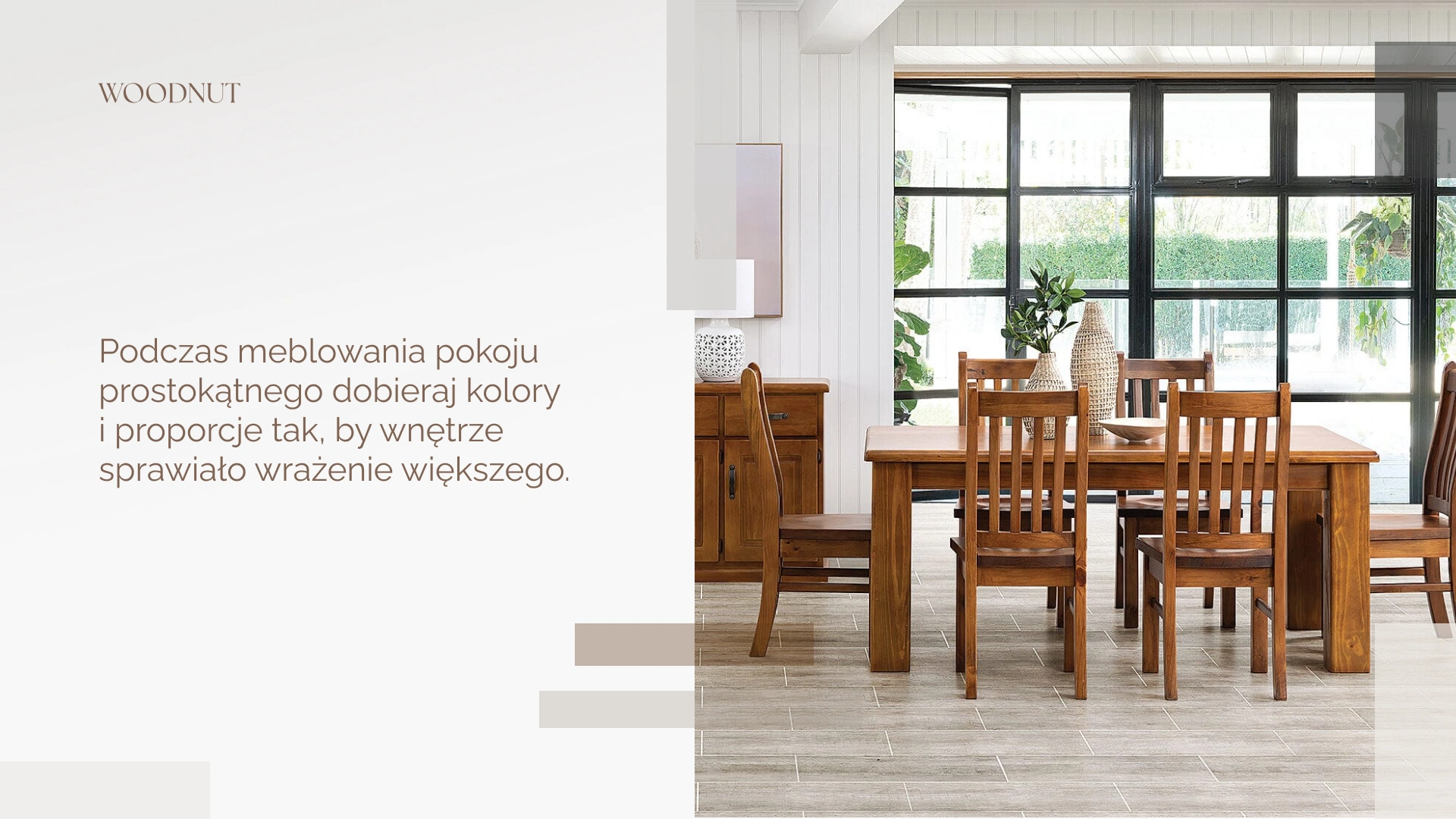 Jak umeblować pokój prostokątny? Planuj tak, żeby wnętrze wydawało się większe 