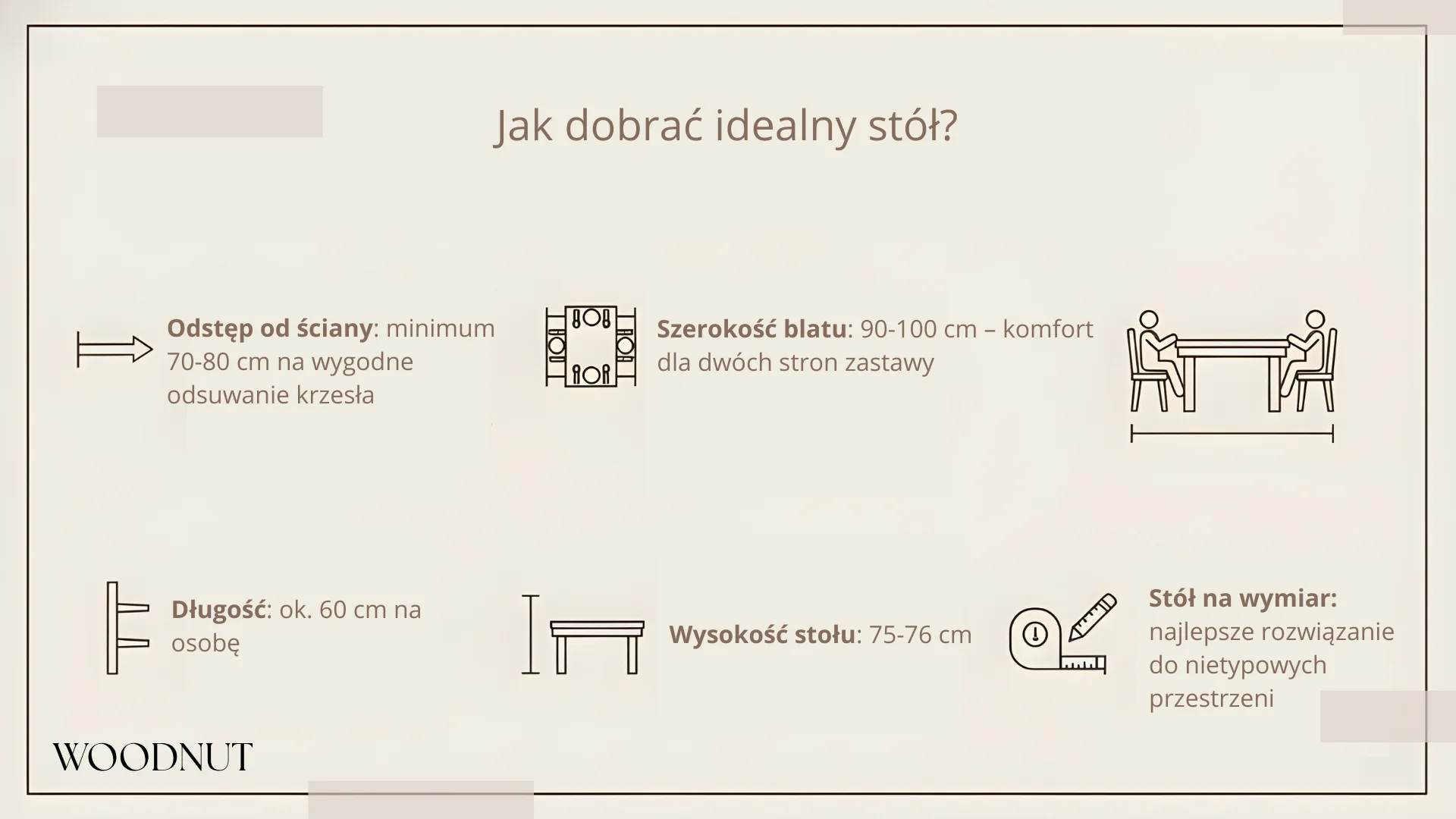 Jak dobrać idealny stół?