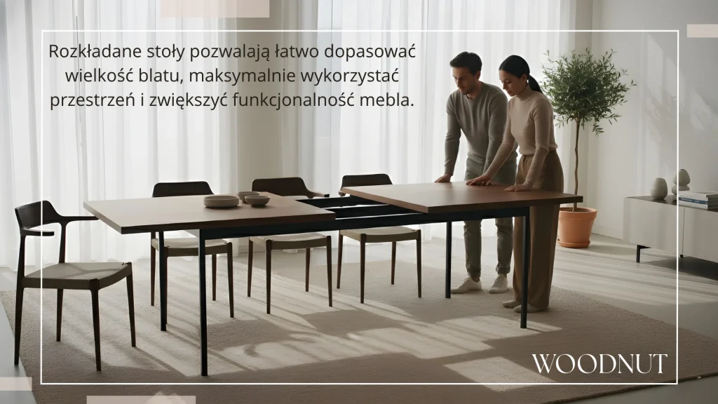 4. Rozkładane stoły 