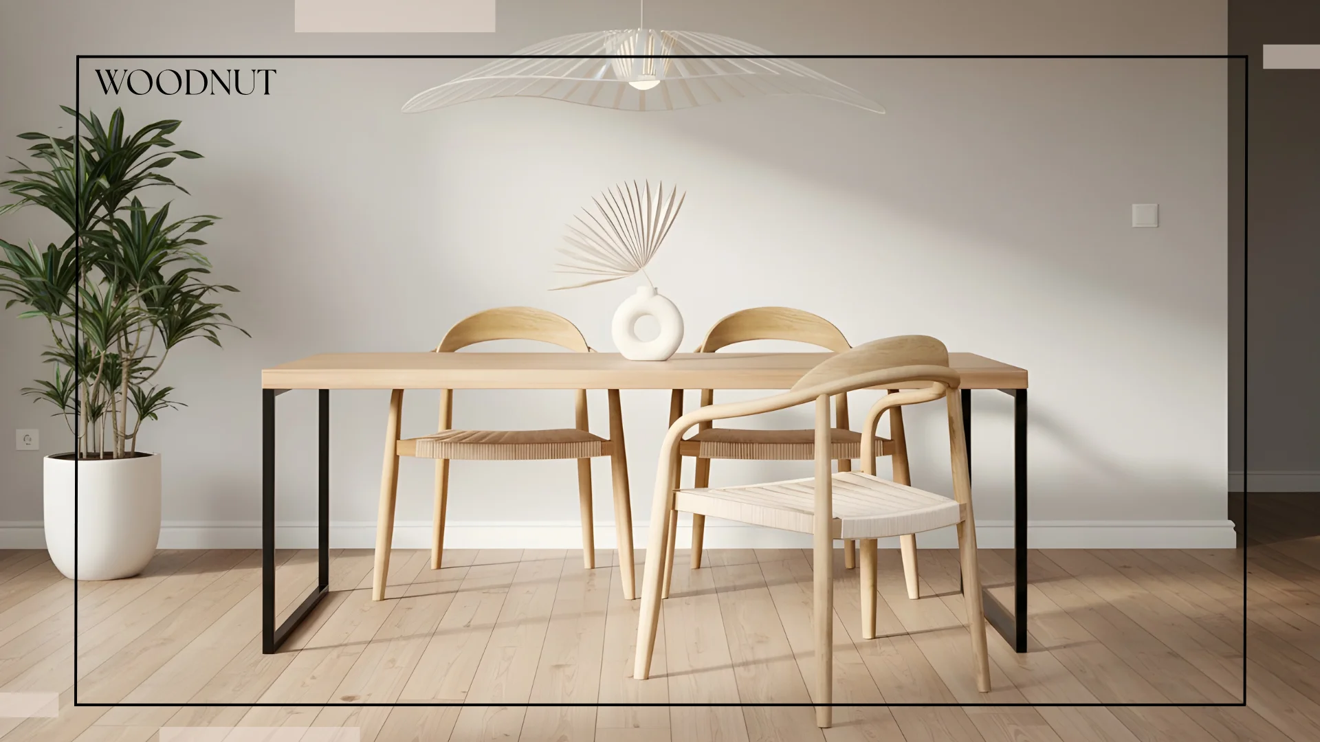 Stół z drewna naturalnego 