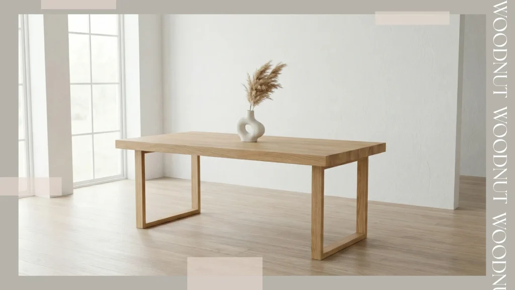 Minimalistyczny stół do jadalni